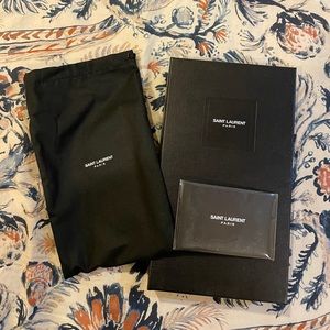Saint Laurent Wallet (box + dust bag)